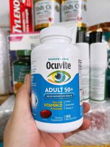 Viên Uống Bổ Mắt Ocuvite Adult 50+ Cho Người Lớn Trên 50 Tuổi 150 Viên Của Mỹ - Date 10/2026