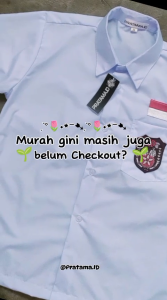 Kemeja sekolah dasar tangan pendek