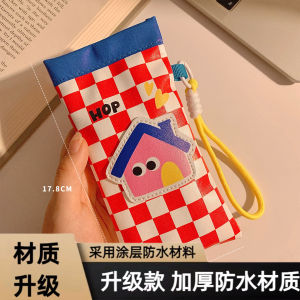 2025 New Cute Dopaamine Glasses Bag Womens Portable Anti-pressure Scratch-resistant Sunglasses Storage Bag Hanging Bag