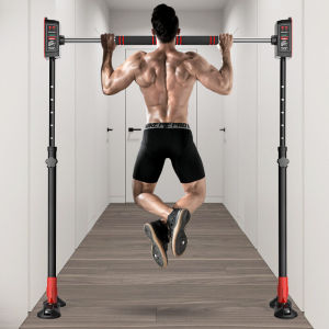 Indoor Home Use Lengthened Pull-Up Bar Door Frame Adult And Child Fitness Equipment No Punching Required Ground Mounted