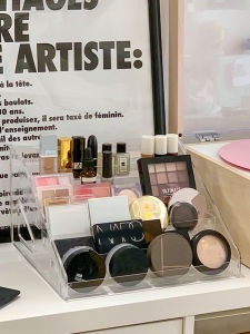 Accessible Luxury Cosmetics Storage Box Desktop Dresser Organizing Shelves Multi-Layer Transparent Storage Rack for Lipstick Sundries