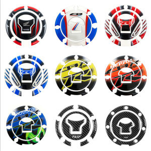 Suitable for Honda CB R/CB 190 300 400 500 650 1000 Carbon Fiber Reflective Stereo Fuel Tank Cap Sticker