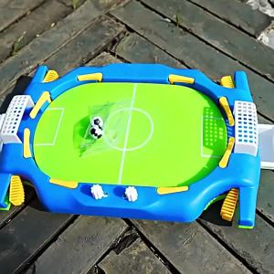 Childrens Double Comitive Battle Small Soccer Table Toy Parent-Child Interactive Desktop Kick Ball Toy