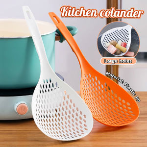 Digeo Colander Spoon Noodles Food Drain Strainers Kitchen Soup Japanese-style Large Spoons