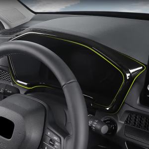 Ốp Đồng Hồ Tốc Độ Bằng Sợi Carbon ABS Phụ Kiện Nội Thất Xe Hơi Honda CRV 2023-2025 Thế Hệ Thứ 6 Hybrid