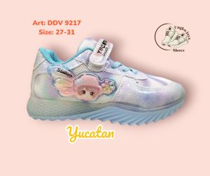 SEPATU LAMPU ANAK PREMPUAN By YUCATAN DDV9217 Sz 27-31 TERBARU