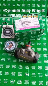 Cylinder Assembly Wheel Comp REAR (24151164) for BAJAJ RE Compact FI FL & Maxima Z Genuine Sticker 1PC