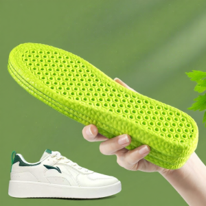 JVBV | Breathable Summer Mens Shoe Insoles Anti-Odor Sweat Absorption Shock Absorption