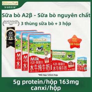 Grandpas Farm | Nước Giải Khát Sữa A2β Casein Cao Canxi