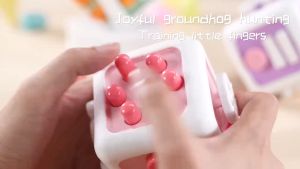 Montessori Cube Toys Sensory Busy Board Baby Practice Skills Drawer 6 IN 1 Cube Fidget Educational Toys for Girl Boy