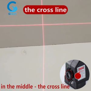 Gbest 4 in 1 Infrared Laser Level Tripod Horizontal Vertical Cross laser ruler lazer light laser line level 2.5m measurement tape digital machine