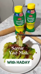 【HALAL】Sos Tiram Superior (260g/590g/700g/2.27kg) HADAY | Rasa Umami Tulen | Botol Picit Pintar Anti Pembaziran | Sos Premium Untuk Tumis & Perapan