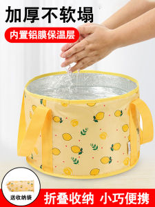 Portable Foldable Laundry Bag Bucket Basin for Travel Hotel Camping Outdoor Water Storage Soft Durable Easy to Carry Lightweight