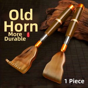Telescopic Buffalo Horn Back Scratcher