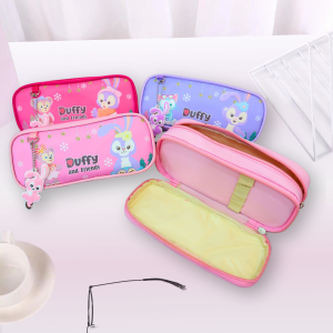 8811 ~ Duffy Collection Pencil Case / Kotak Pensel / Sekolah Kanak-Kanak Design Duffy Stellalou Cartoon Cute Stationery