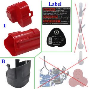 For M12 12V Lithium Ion Battery Plastic Bottom Shell Case Box Parts For Milwaukee Li-ion Battery Housings Fittings Accessory