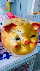 Heo đồng tiền heo đất tiết kiệm size 25cm size đại màu vàng tài lộc