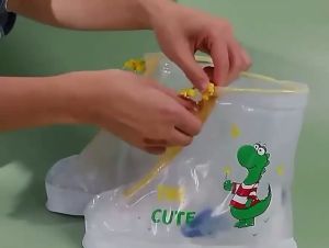 Waterproof Shoe Cover Non-Slip Rain Boot Cover Men And Women Thickened High Boot Rain Boot Cover