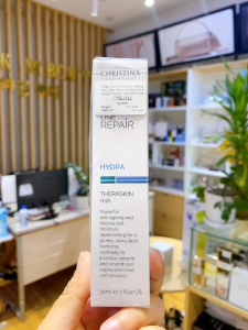 Tinh chất trẻ hoá da dưỡng ẩm giảm nhăn Christina Line Repair-Hydra-Theraskin+HA 30ml