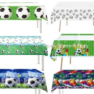 Kayou | Football Party Disposable Tablecloth Party Decorations Soccer Theme Tablecloth Tableclover Baby Shower Party Favors Supplies