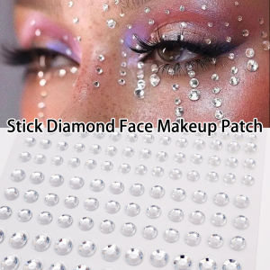 สติกเกอร์ติดพลอยเทียมรูปใบหน้า Dorisna กาวหลัก 10 สมิติ สำหรับการตกแต่งหน้างานปาร์ตี้แววตา ถ้าคุณต้องการสติกเกอร์สำหรับผู้ช่วยเสริมรูปร่างและรูปลักษณ์ ควรที่จะที่ยังอยู่ที่นี่!