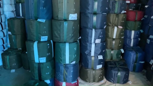 ตะกร้าที่ 39 สายผ้าท่อส่งน้ำผ้าร่มเคลือบกันน้ำ หน้า 1012152030 ความยาว 20 เมตร