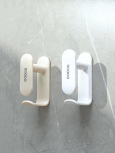 Ecoco Basin Holder Hook Wall Mounted Basin Storage Rack for Corner Narrow Space Waterproof