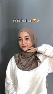 Hijab Pasmina Jersey Kaos Rayon Spandeks Kerudung Stretch Jilbab Pashmina Spandeks Terbaru