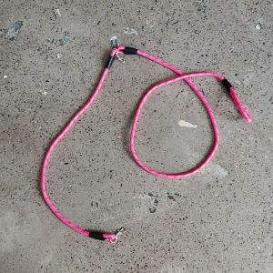 Reflective Hands-Free Dog Leash for Hiking Walking and Running - Adjustable Waist and Crossbody Leash for Small and Large Dogs - Bungee Leash for Shock Absorption and Comfort