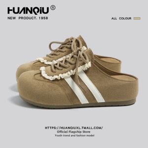 HuanQiu | Vintage Birkenstock Style Womens Slip On Shoes