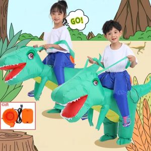 Lolanta Baby Kids Inflatable Dinosaur T-REX Costume Toddler Birthday Gift Dress Up Boys Girls Kindergarten Garden Performance Clothing Inflatable toys, Suitable for birthday party games kindergarten performances outdoor activities