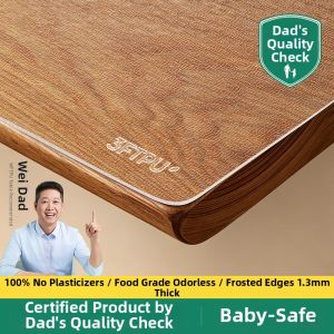 ZTION | Waterproof Oil-resistant Heatproof TPU Transparent Table Cover