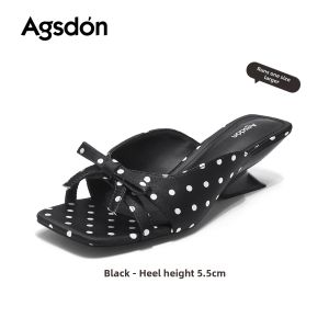 Agsdon | Ballet Flats Slip-on Heeled Sandals