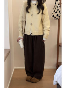 YUEZHONGWEI | Warm Lazy Style Knit Cardigan