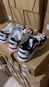 GRAEAE 2025 Mens Shoes Korean Version Trendy Sports Casual Thick Soled Mens Fashion Sports Shoes Running Shoes Dad Mens Hiking Shoes