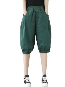 Quần Dài Thường Ngày Màu Trơn Cạp Cao Quần Dài Bảy Mảnh Thoải Mái Thoải Mái Phong Cách Đường Phố Cắt May Ba Chiều