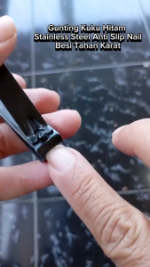 GUNTING KUKU HITAM STAINLESS STEEL / GUNTING KUKU BLACK EDITION ANTI SLIP / GUNTING KUKU JUMBO HITAM / GUNTING KUKU SILVER JUMBO / GUNTING KUKU MIRING / CANTENGAN