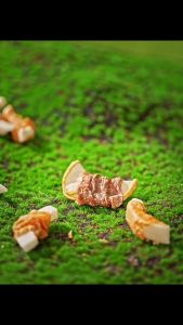 ไก่พันผักผลไม้ ขนมหมา ขนมขัดฟัน ไก่พันฟักทอง แอปเปิ้ล หลากหลายรสให้เลือก