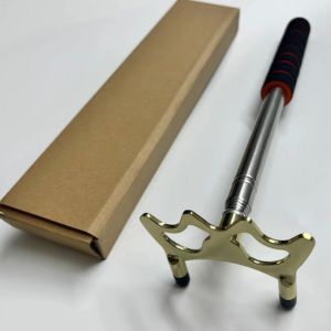 Low Spider Rest Head Brass Stick Biliar Billiard Lipat Kepala Cagak Stick Dari Kuningan