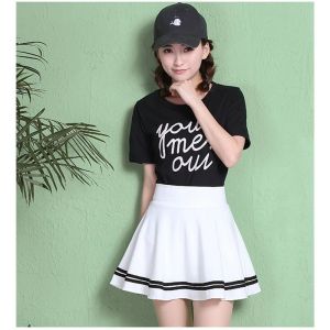 Mini Skirt Korea Rok Skirt Korea Rok Tennis Gym Dancer Zumba Jogging Rok Mini Skirt