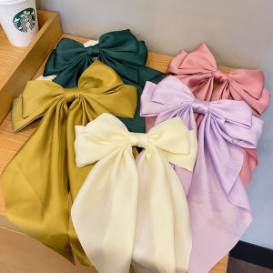 Large Size Fairy Tale Butterfly Knot Hair Clip Spring Clamp 3D Hair Accessories Elegant Hair Cards Back of Head Hair Pins