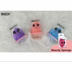 🩷 JAYA 🩷 BRASOV Spons Make Up Contouring Blending Sponge Foundation Merah Blender spons makeup