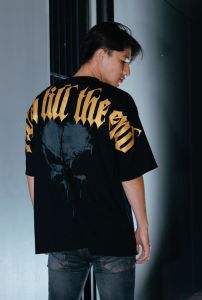 KAOS OVERSIZE PRIA KWALITAS PREMIUM BLACK GOLD