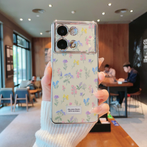 เคสโทรศัพท์ Creative Rose Flower Bows สําหรับ OPPO Reno12 Pro การออกแบบป้องกันการล่มสลายด้วยวัสดุที่เป็นมิตรต่อสิ่งแวดล้อม