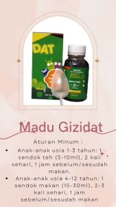 MADU GIZIDAT PENAMBAH NAFSU MAKAN DAYA TAHAN TUBUH EKSTRAK IKAN SIDAT