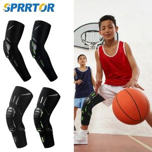 1PC Kids Sport Elbow/Knee Pads Arm Guard Anti-Collision Pressure Elbow Cover Pad Fitness Armguards Sport Cycling Arm Single Pack