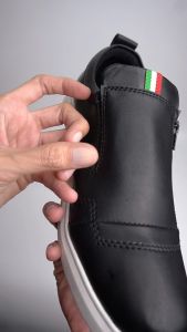 Sepatu Slip On Kulit Pria J 64 Joemen 100% Branded Casual Kerja Kantor Santai Pesta Fashion Cowok | Sepatu Kets Pria Bahan Kulit Model Casual Murah Terbaru | Sepatu Sneakers Pria Kuliah Kerja Santai Jalan Anti LIcin