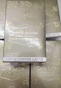 Amazing Cafe Latte with Barley & Alkaline (10 sachets)Healthy and sugar free coffee