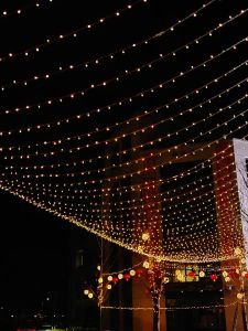 ไฟเส้น ไฟหยดน้ำ LED ไฟบ้าน 220V ประดับตกแต่ง กระพริบ 8โหมด นิ่งได้ ไฟคริสต์มาส ปีใหม่ วันเกิด