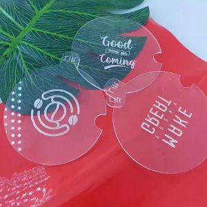 Tutup/cover gelas mug akrilik aesthetic I Rexurior